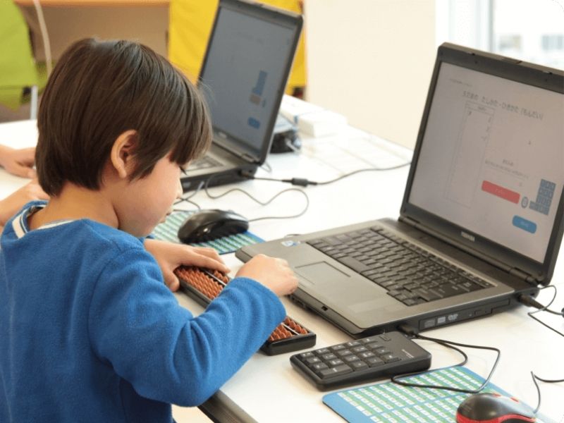 デジそろを使ったそろばんと暗算